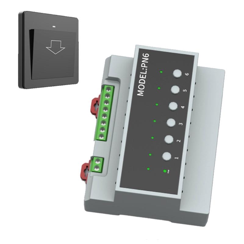 6 Channel Relays Switches Module Intelligent Home Networks Switches Controller Intelligent Appliance Control Module