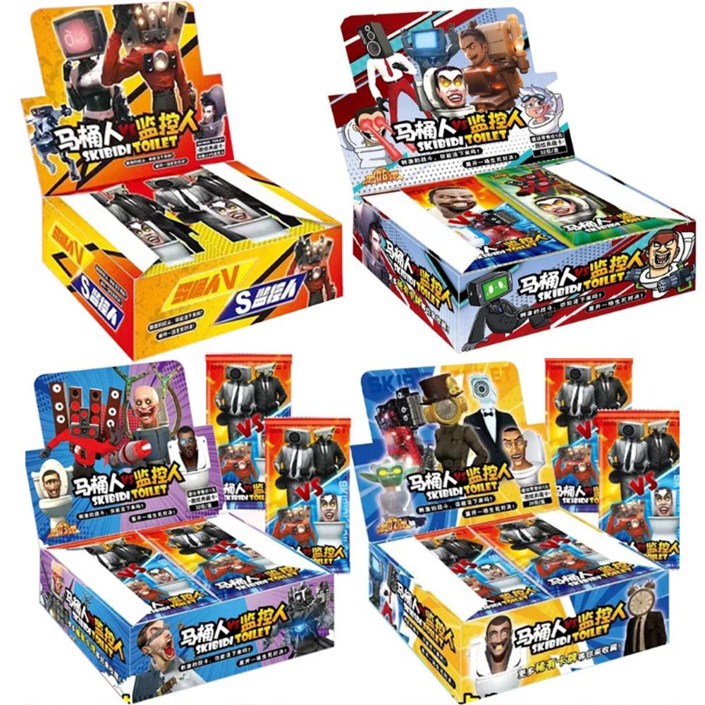Tianyi 1 Skibidi Toilet Card Game Figure Cards Toy Toilet Man Monitor Titan Tv Man Audio Man Collection Cards Doll Card Toys Gifts