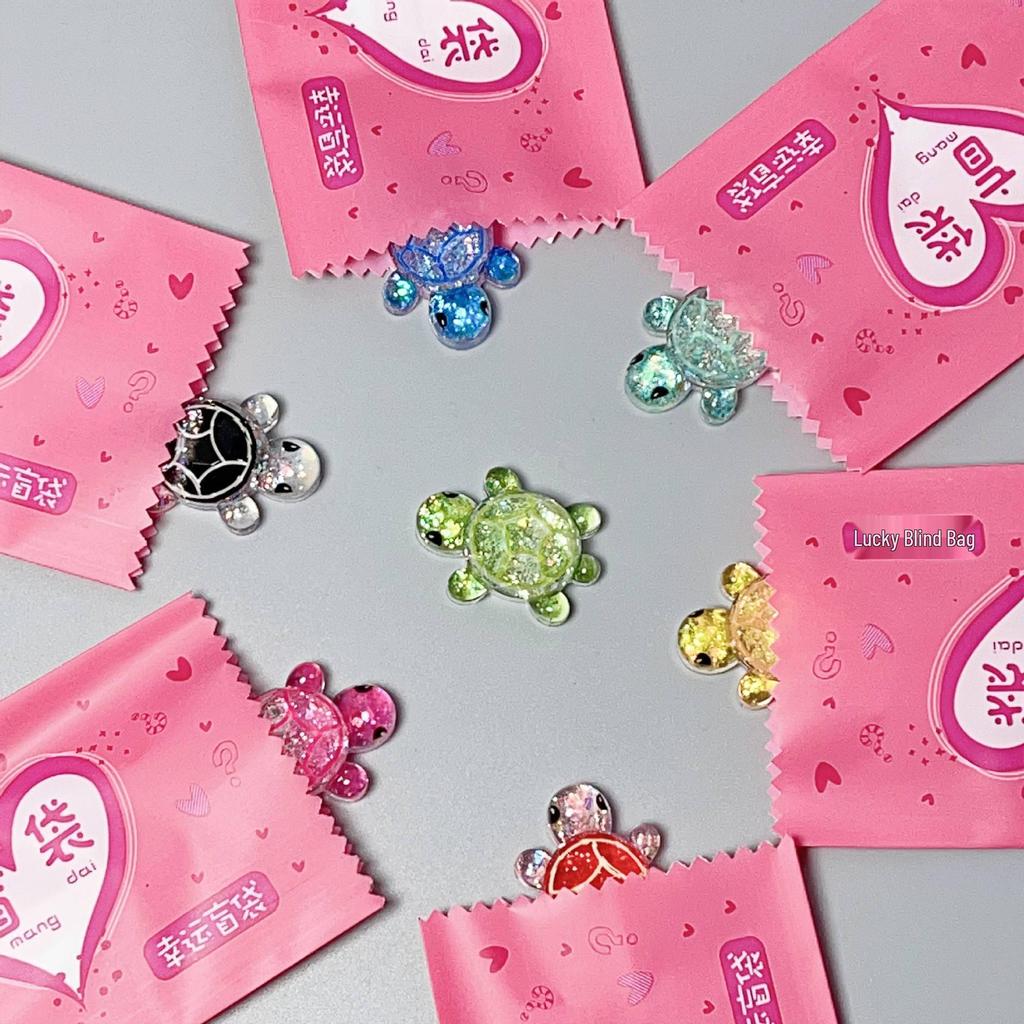 Flashing Resin Luminous Turtle Ornaments - Large & Small DIY Accessories