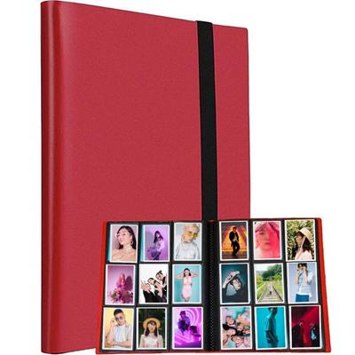 Mini Album for Instax and Polaroid (360 Photos, Red)