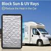 Waterproof RV Sunshade Sun Protection RV Skylight Shading Pad Versatile RV Vent Cover  Camper Use