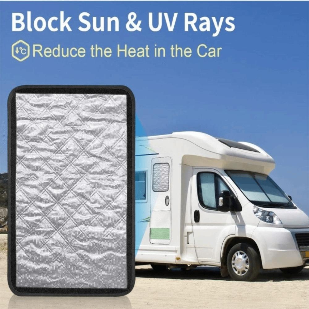 Waterproof RV Sunshade Sun Protection RV Skylight Shading Pad Versatile RV Vent Cover Camper Use