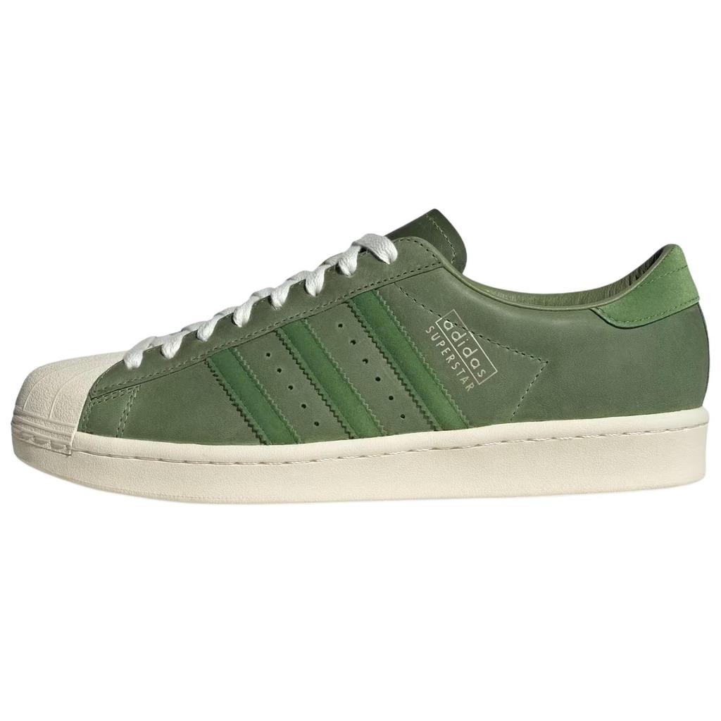 Adidas Superstar Vintage Crew Grønne Unisex Sneakers Craft-grønn Kremhvit JI0318