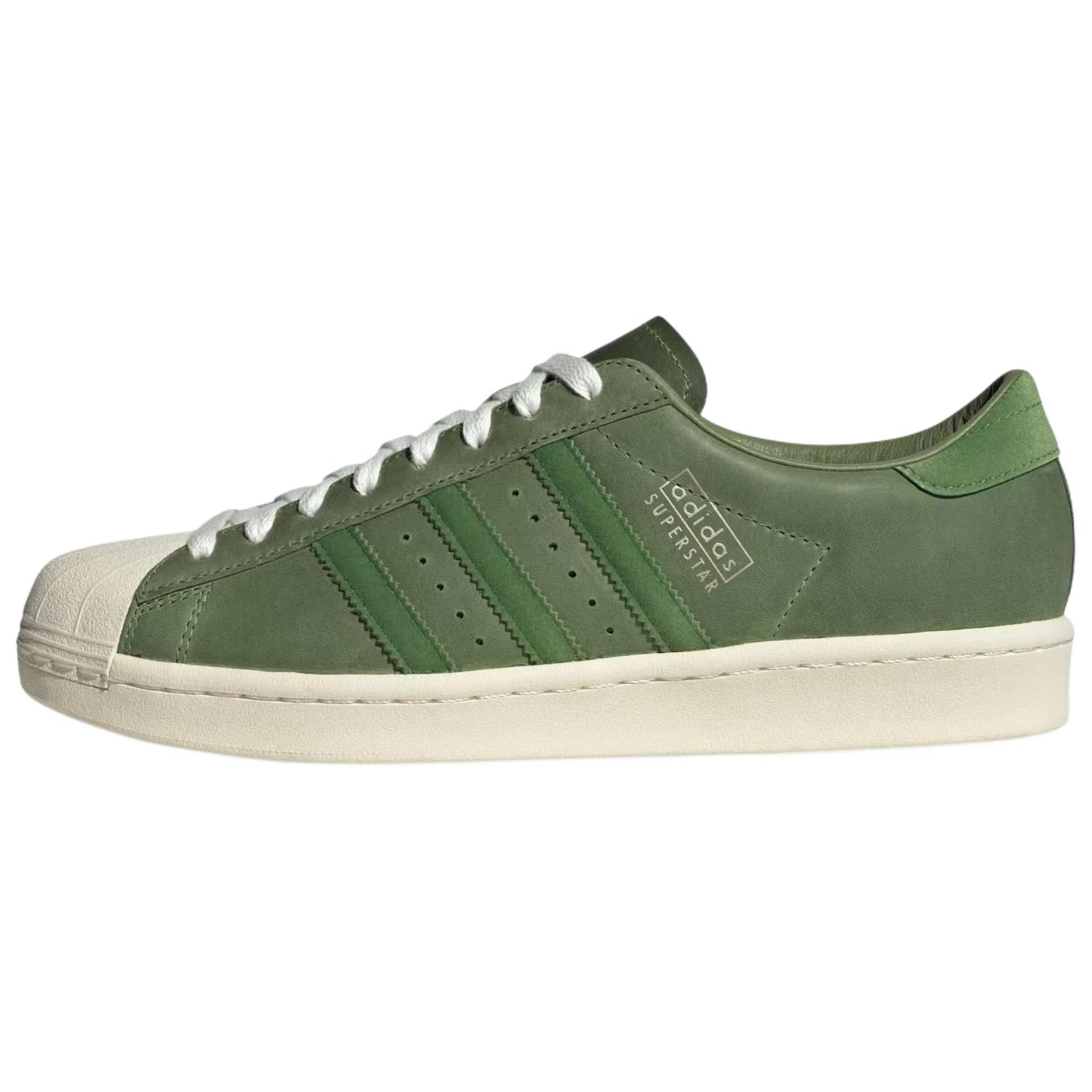 

adidas Superstar Vintage Crew Green Унисекс Кроссовки Craft-Green Cream-White JI0318 37⅓