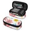 Pen Case Multi Compartment 300D Polyester Zipper Closure with Pen Slot Board Mesh Pocket and Large Storage Section for Boys Girls