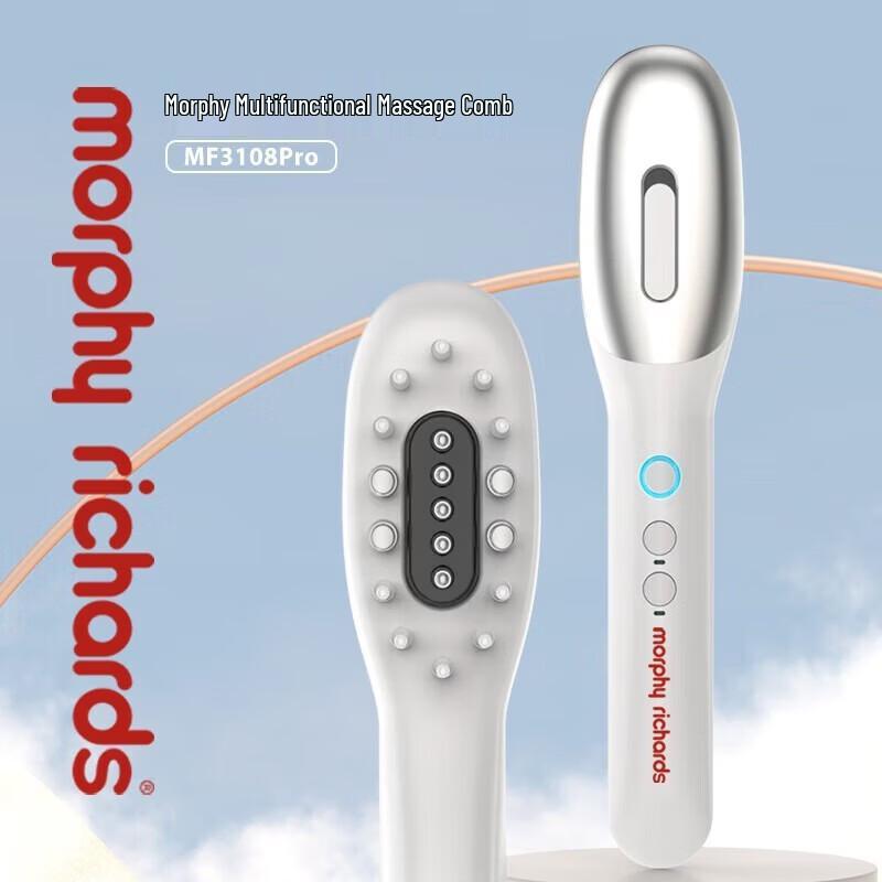 

Morphy Richards Smart Electric Scalp Massager Comb CN plug (adapter included)