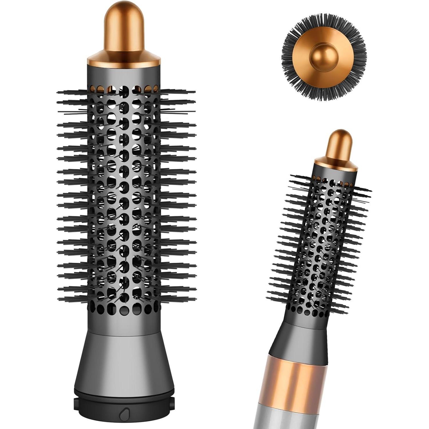 Small Round Volumizng Brush Attachment for Dyson Airwrap HS01 HS05 HS08, 20MM Smaller Tiny Round Brush Volume Boost Short to Medium oro