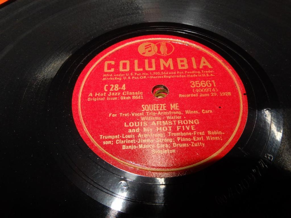 SP Charm of the Enjoy the Sounds of the HOT JAZZ Surfaces Are The 78. Era. CLASSICS KING LOUIS 4-Disc Set.