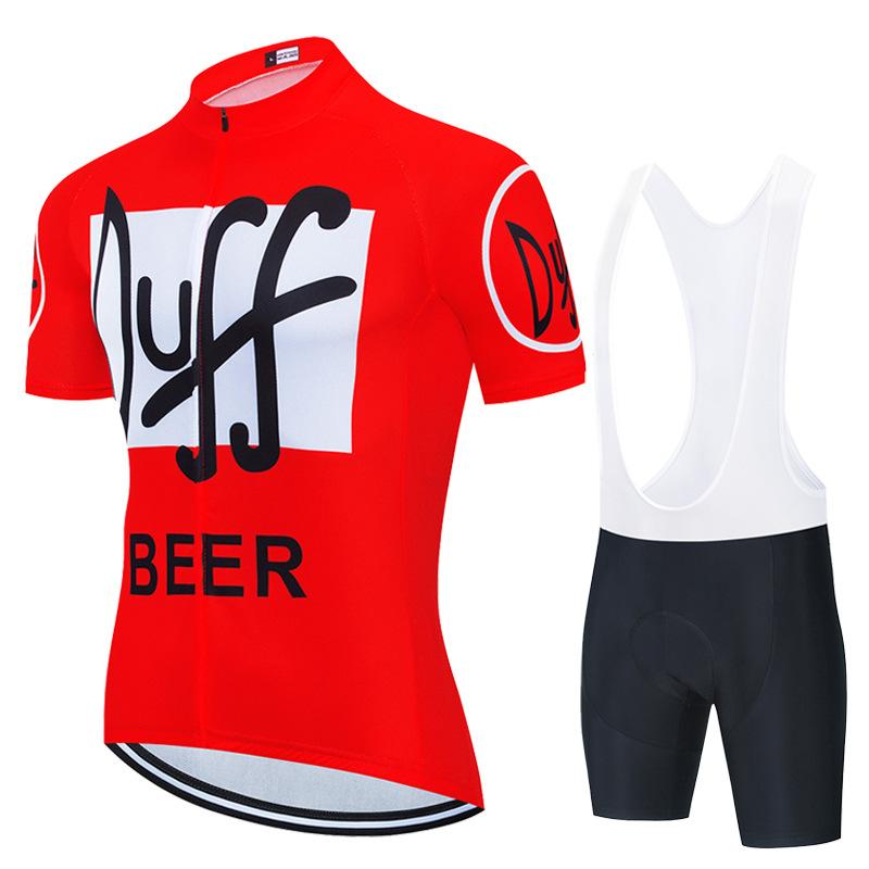 Cycling Suit Zipper Short Sleeve Spring And Summer Bicycle Riding Thin Bicycle Downhill Suit Cycling Suit Set