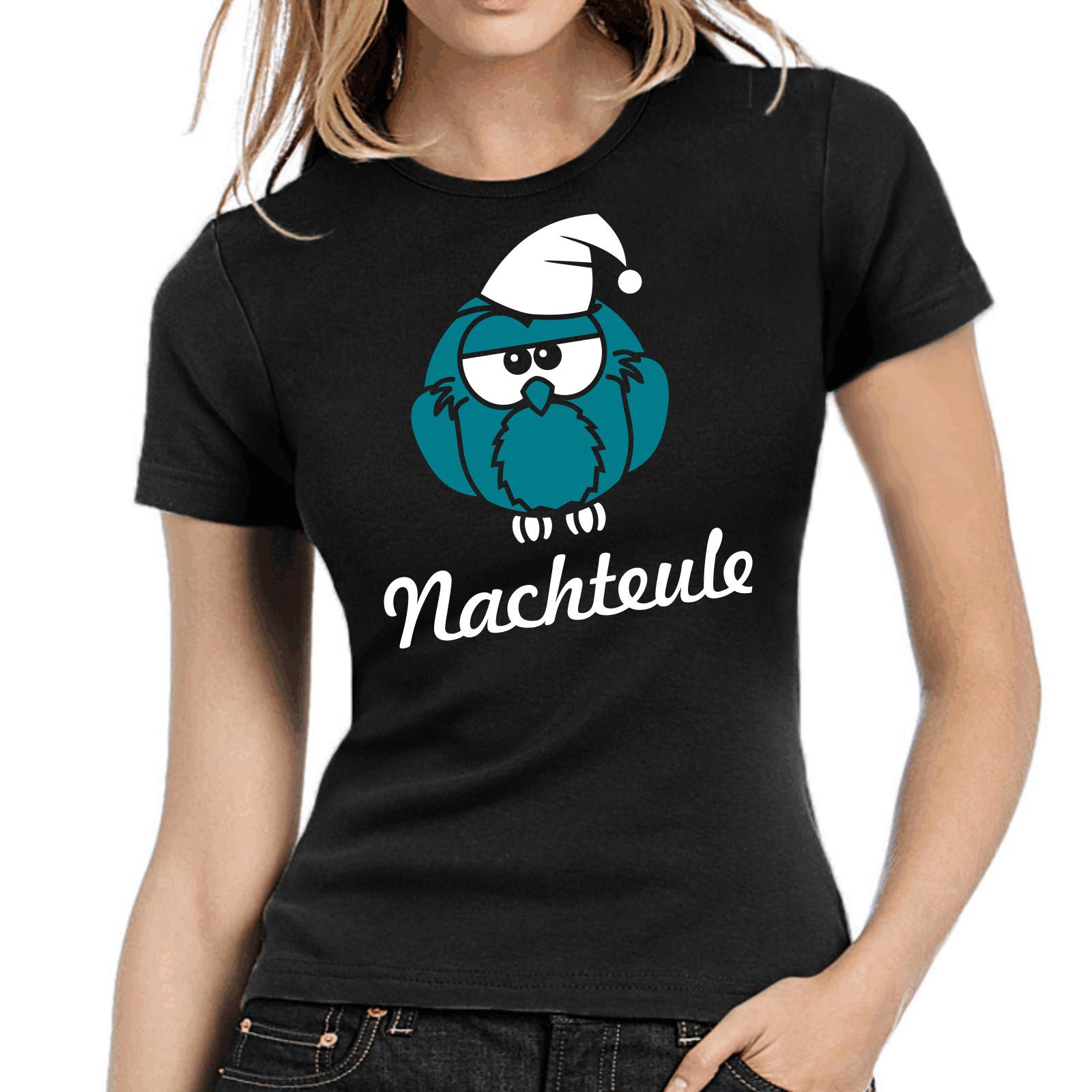 Owl Owl Funny Comedy Said Comic Fun Women Girlie T-Shirt Mens Womens Tees Top L