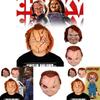 Childs Play Halloween Latex Mask With Blood Effect For Horror Party Cosplay