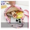 Boys and Girls Cartoon Labubu Printed Waist Bag
