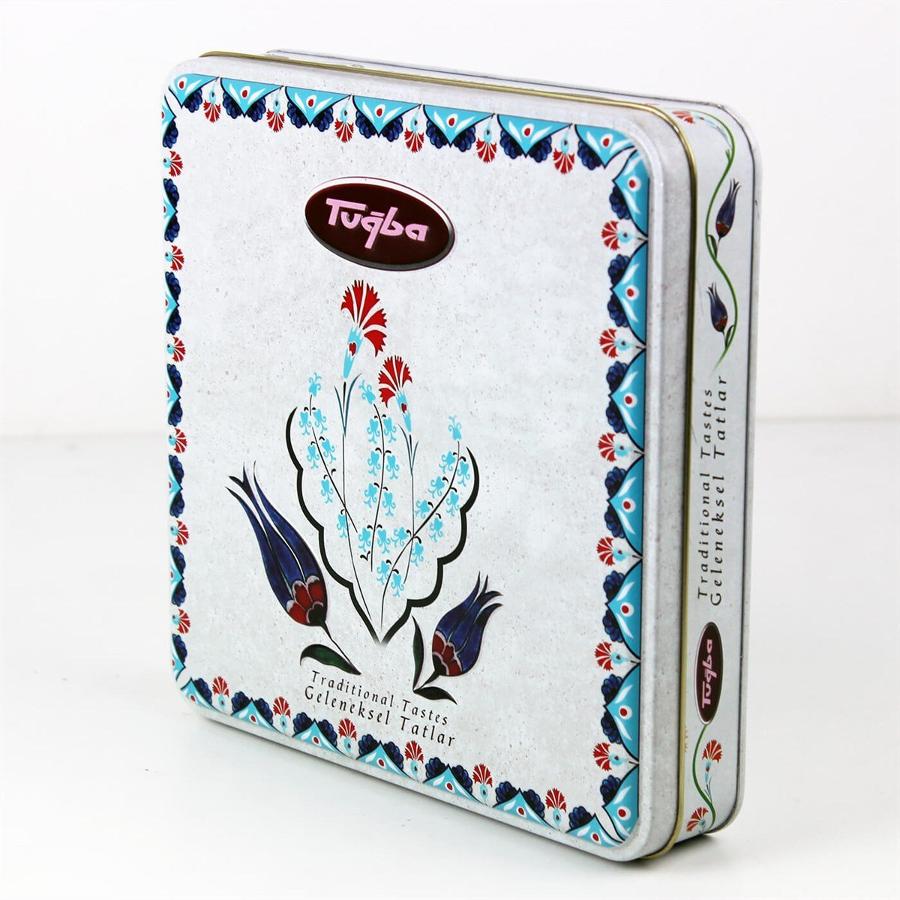 

Микс рахат-лукум в коробке с тюльпанами 500 гр