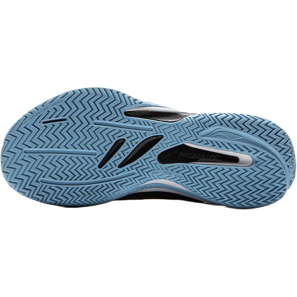 Li Ning Kids Basketball Comfortable Fashion Non-Slip Wear-Resistant Low-Top Basketball Shoes Kids sneaker Black YKBV022-1