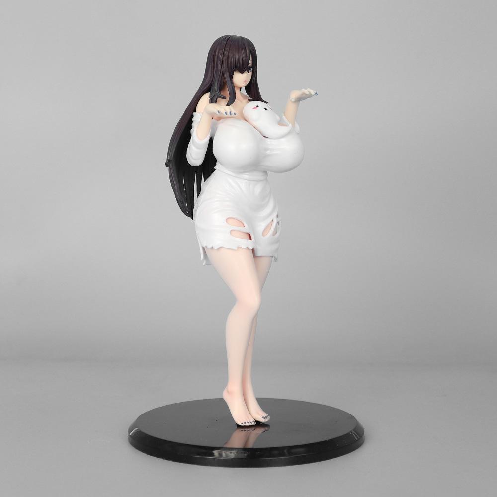 Ghost Atlas Peripherals Miss Sexy Girl Pvc Car Ornaments Collectible Lady Figurine Toy