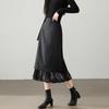 Demana Elegant High-Waist Pencil Skirt