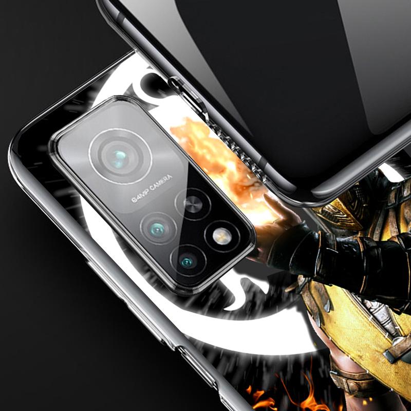 Mortal Kombat Phone Case For Xiaomi Redmi Note 15 14 13 12S 12 11 Pro Plus 14S 11S 11E 10 10S 11T 5G Personalized Cover Redmi No