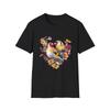 Romantic Bird Love T-Shirt - Cute Gift for Nature Lovers, Casual Wear,