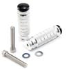 New 1 Pair CNC Aluminum Motorcycle Rear Set Footrests Foot Peg Foot Rest Pegs Pedal