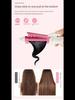 Dual-Purpose Curling Iron for Women: Large Barrel for Curls and Straightening, Protects Hair, Perfect for Lazy Bangs Styling.