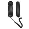 Corded Home Phone Convenient Operating Interface Retro Wall Mounted Phone for Hotel Black