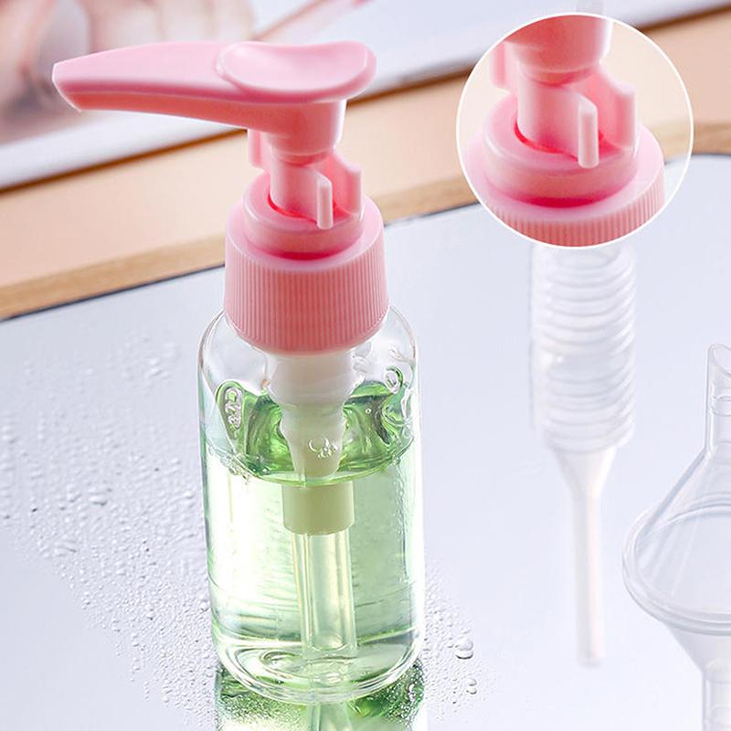 11Pcs Travel Refillable Bottle Set Cosmetic Lotion Toner Spray Shampoo Essentials Cream Bottle Empty Container For Toiletries