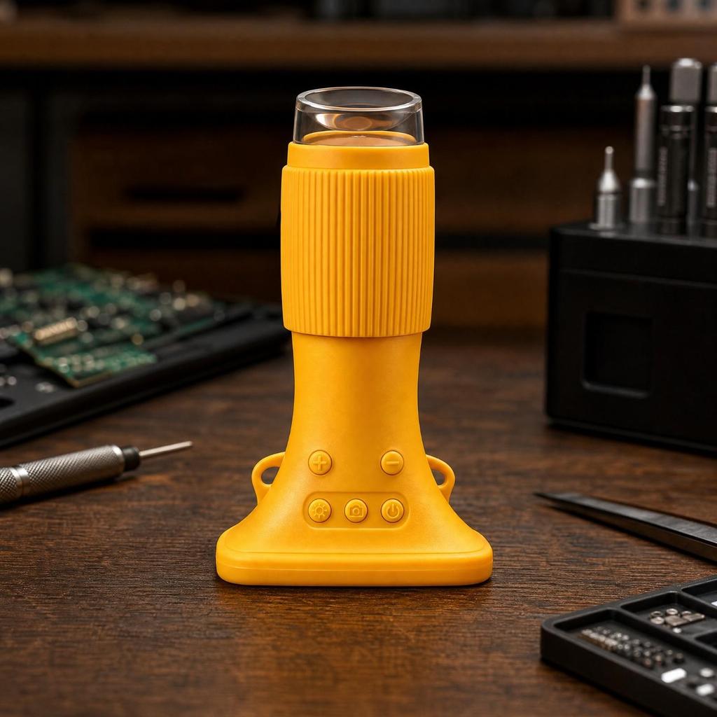Handheld Digital Microscope Portable for Electronics Repair, Hobbyists
