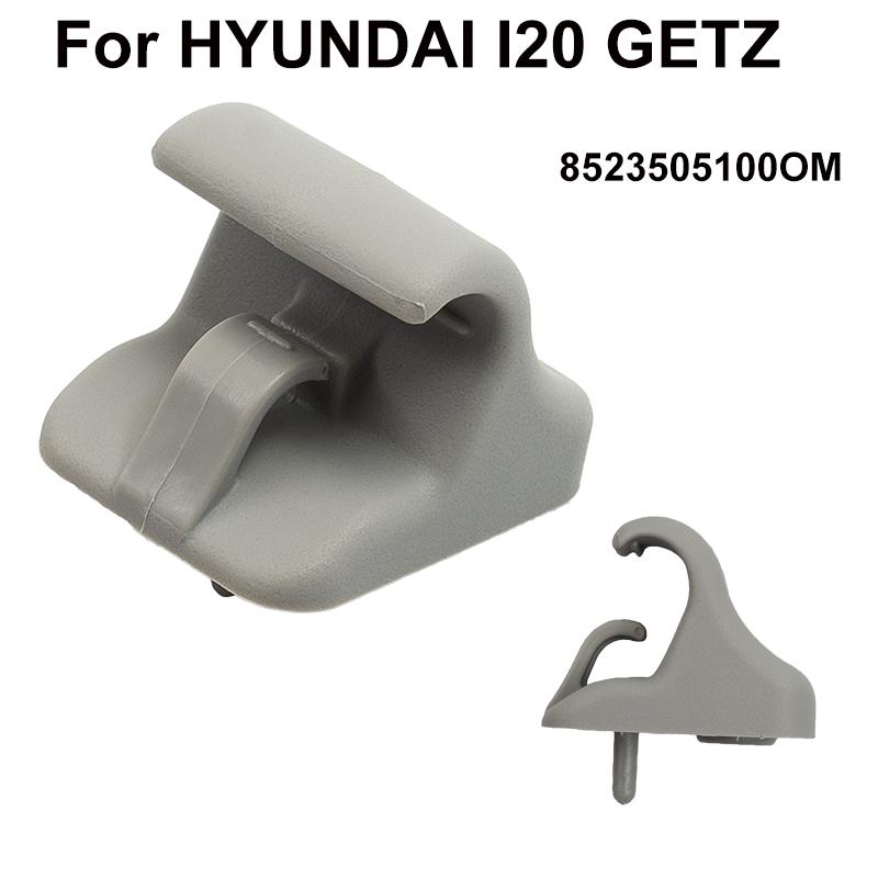 

1pcs Grey Sun Visor Clip 85235-05100OM 8523505100 SUNVISOR CLIP Holder Bracket For HYUNDAI I20 GETZ 2008 - 2015 China Mainland