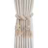 Solid Color Curtain Rope Rope Weave Cotton Rope Buckle Aesthetic Curtain Holder Clips  Home Decor