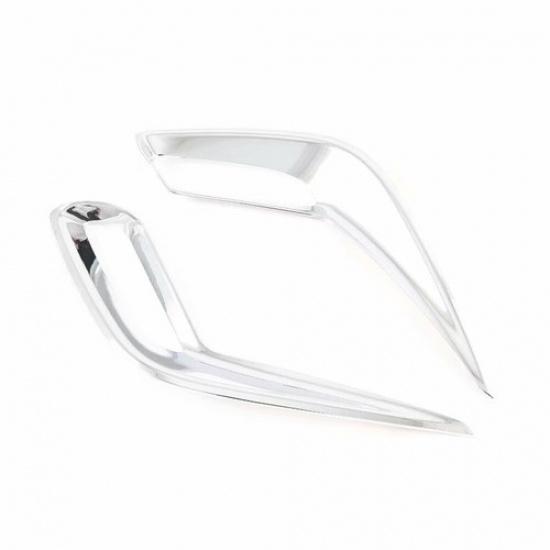 Carbon fiber Rear Fog Light Lamp Cover Trim For toyota corolla cross 2019-2021