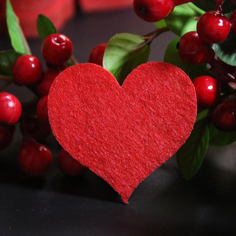 Handcrafted Wedding Double Happiness Decoration Set with Stickers