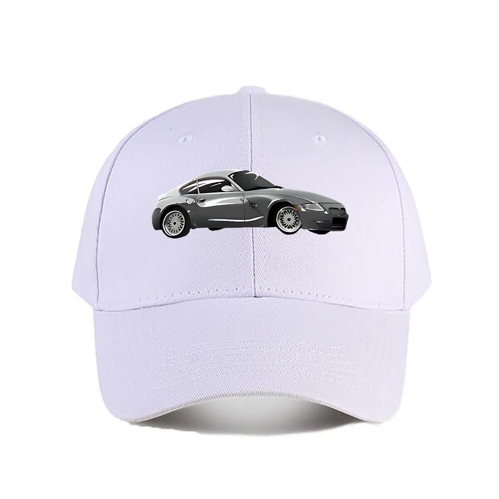 Collectible Die Cast Silver Metallic Sports Car Baseball Cap Fashion Unisex Sunhat Womens Outdoor Sports Snapback Cap