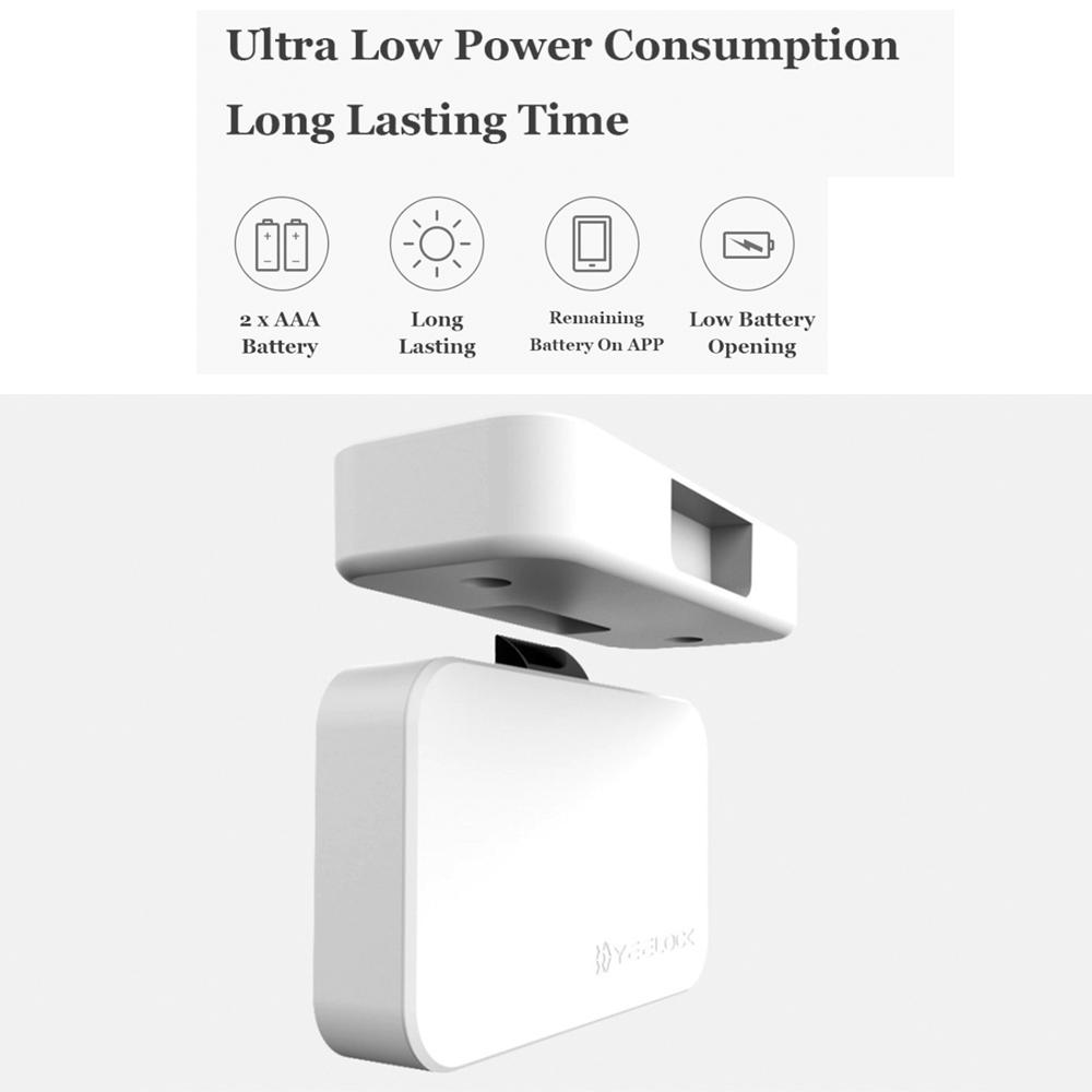 YEELOCK Intelligent Skufflås APP BT Opplåsing Tyverisikring Barnesikkerhet Nøkkelløse Låser