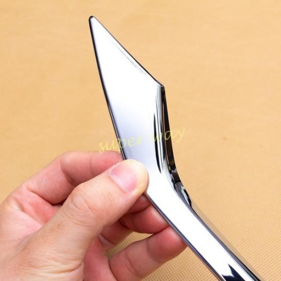 For -2025 Lexus NX 350h 450h+ Chrome Car Rear Bumper Fog Light Cover Trims