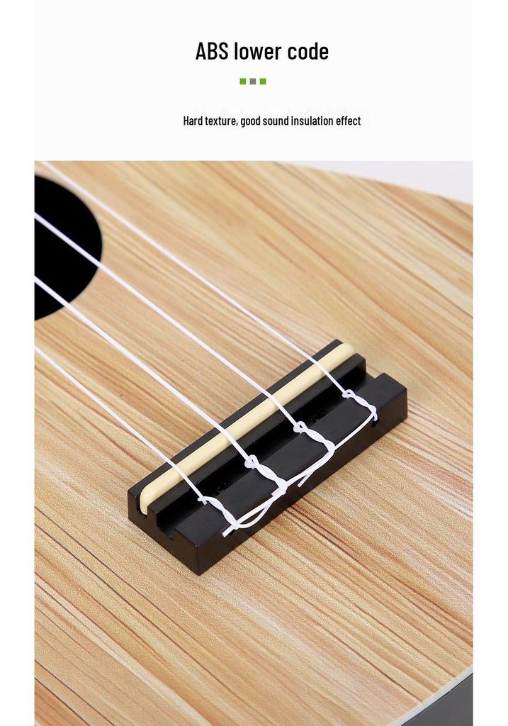 21-Inch Carbon Fiber Ukulele for Beginners