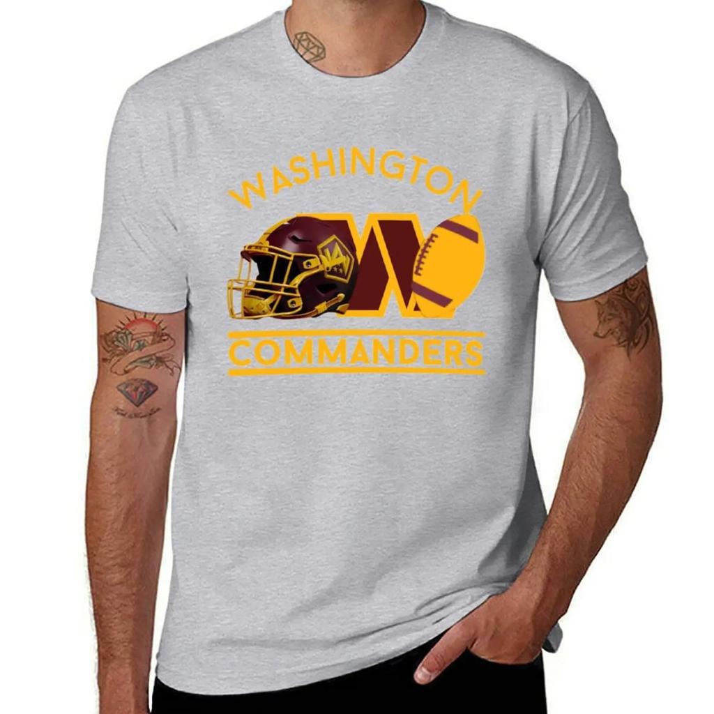 Washington Commanders Football clubActive T-Shirt Blacks Plus Sizes Kawaii Clothes Men Tshirt Women Sports Tee Top Sleeve Unisex