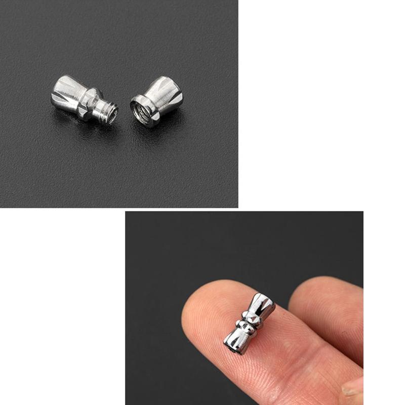 10 adet Varil Vida Klipsler 4.33 inç Uzunluk Gümüş Renk Vida Büküm Toka DIY Kolye Bilezik Takı Yapımı