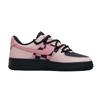 Nike Air Force 1 Rutschfest Abriebfest Niedrig geschnitten Skateboard Schuhe Damen Schwarz Rosa DD8959-001(Team44-)
