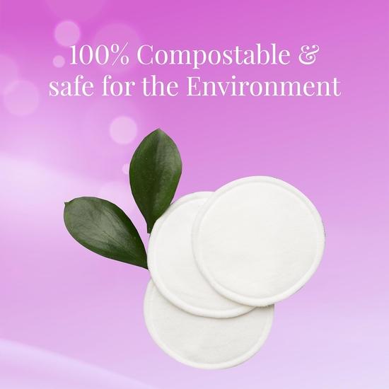 Origami Cotton Pads for Face Makeup Removal | Pre Makeup Cleansing | 80 Soft Round Pads - Pack of 3 (240 Pads)