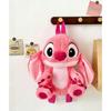 Angel Stitch Kids Backpack 30cm Pink, Soft Kindergarten Backpack for Preschoolers, Comfortable Daily Use School Bag