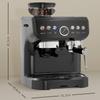 Espresso Machine, 1600 W, Built-In Grinder, Steam Wand, 15-Bar Pump, 2 L Water Tank, Black