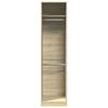 Wardrobe in Sonoma Oak Finish 50 x 50 x 200 cm Engineered Wood