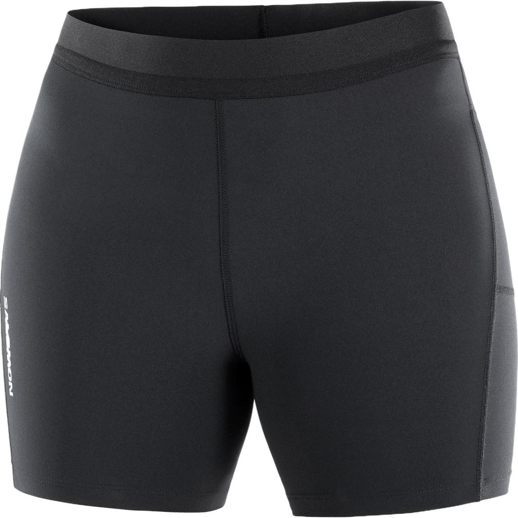 SALOMON Sense Aero Minimalist Versatile Fashionable Comfortable Sports Shorts Women Shorts Deep-Black C21909