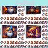 Halloween-Zwerg Frosted Acryl Hängende Ornamente 24er Pack für Party-Dekoration und Geschenkideen