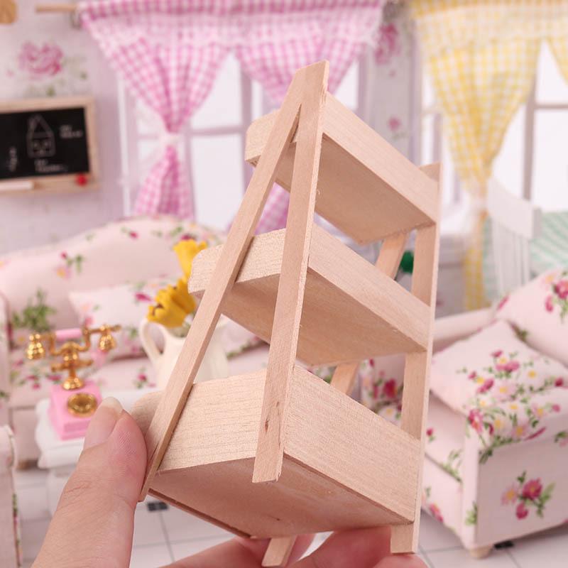 1:12 Scale Dollhouse Miniature Food & Flower Stand Model