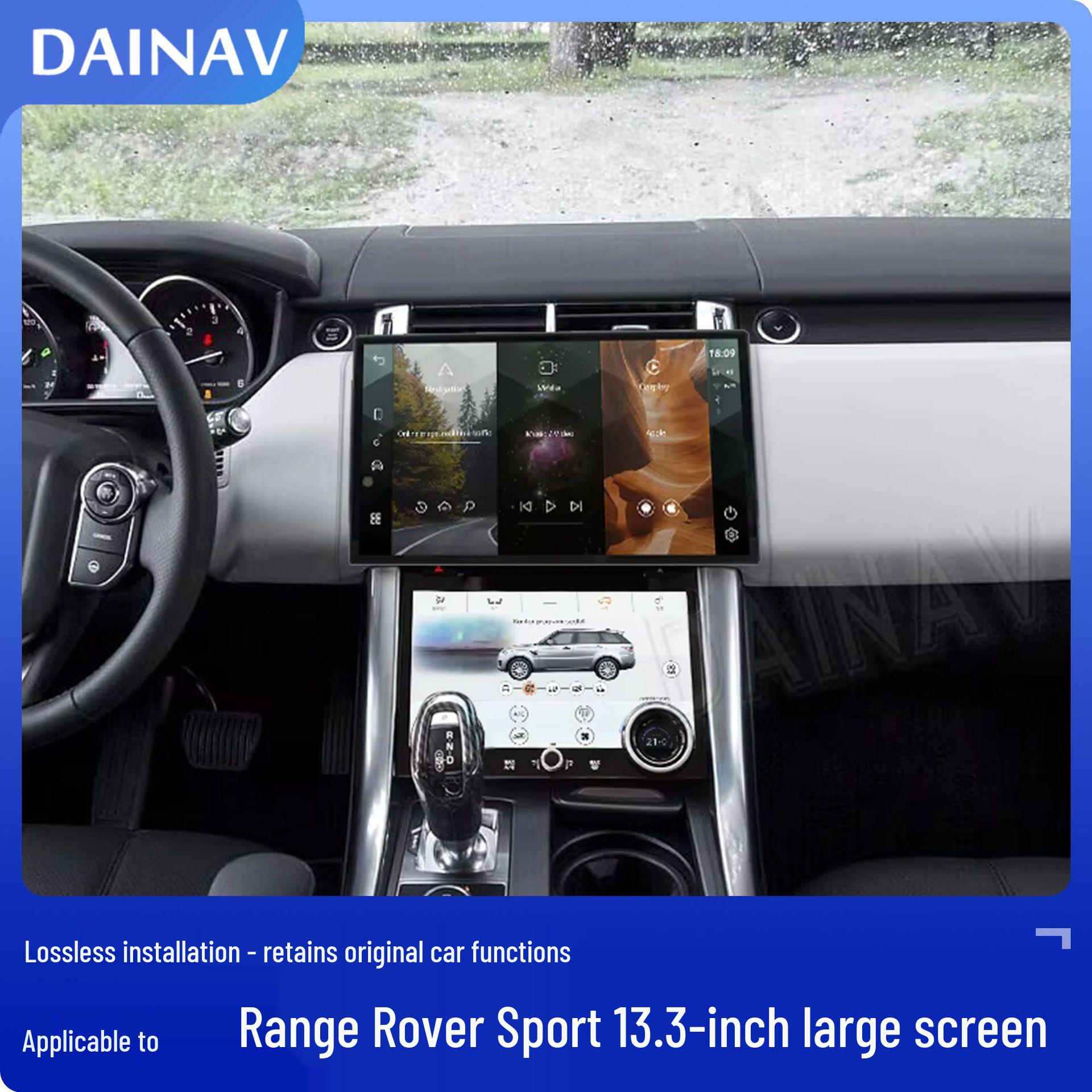 

13,3-дюймовый экран навигации и кондиционирования воздуха для Range Rover Sport L494/L405 8+128