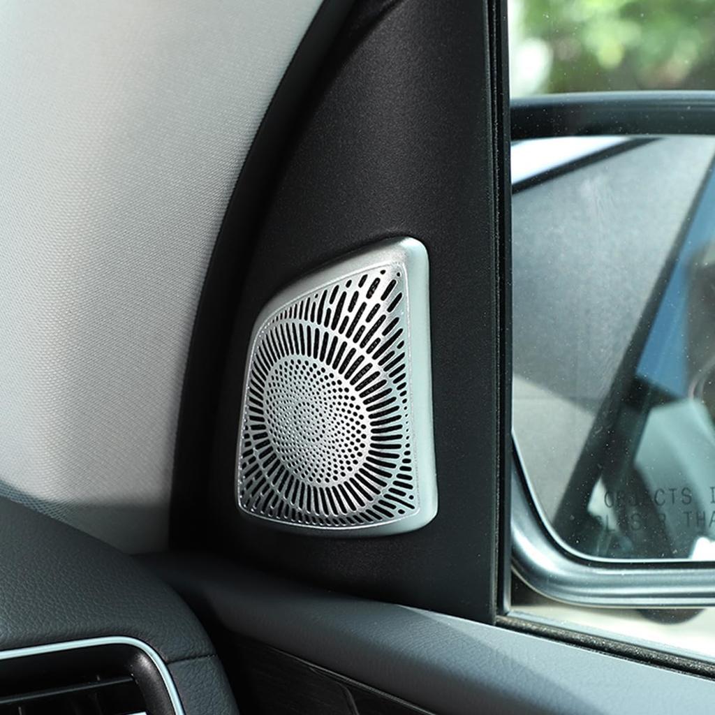 Car Front Speaker Tweeter Cover Trim Sticker Compatible with Mercedes Benz GLE GLS Class W167 V167 X167 2020-2024