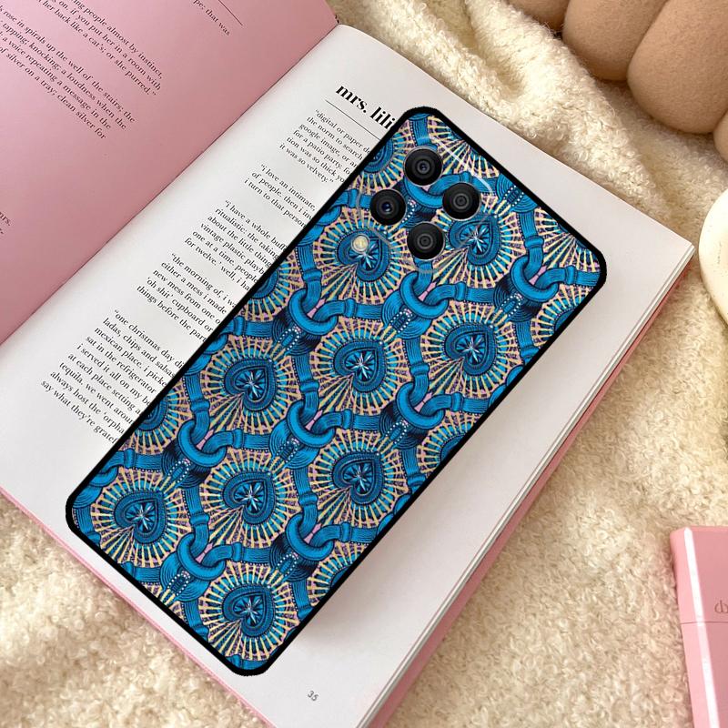 African Fabric Print Case For Samsung Galaxy M21 M12 M13 M14 M15 M06 M16 M36 M56 M31 M53 M32 M52 M35 M55 M34 M54