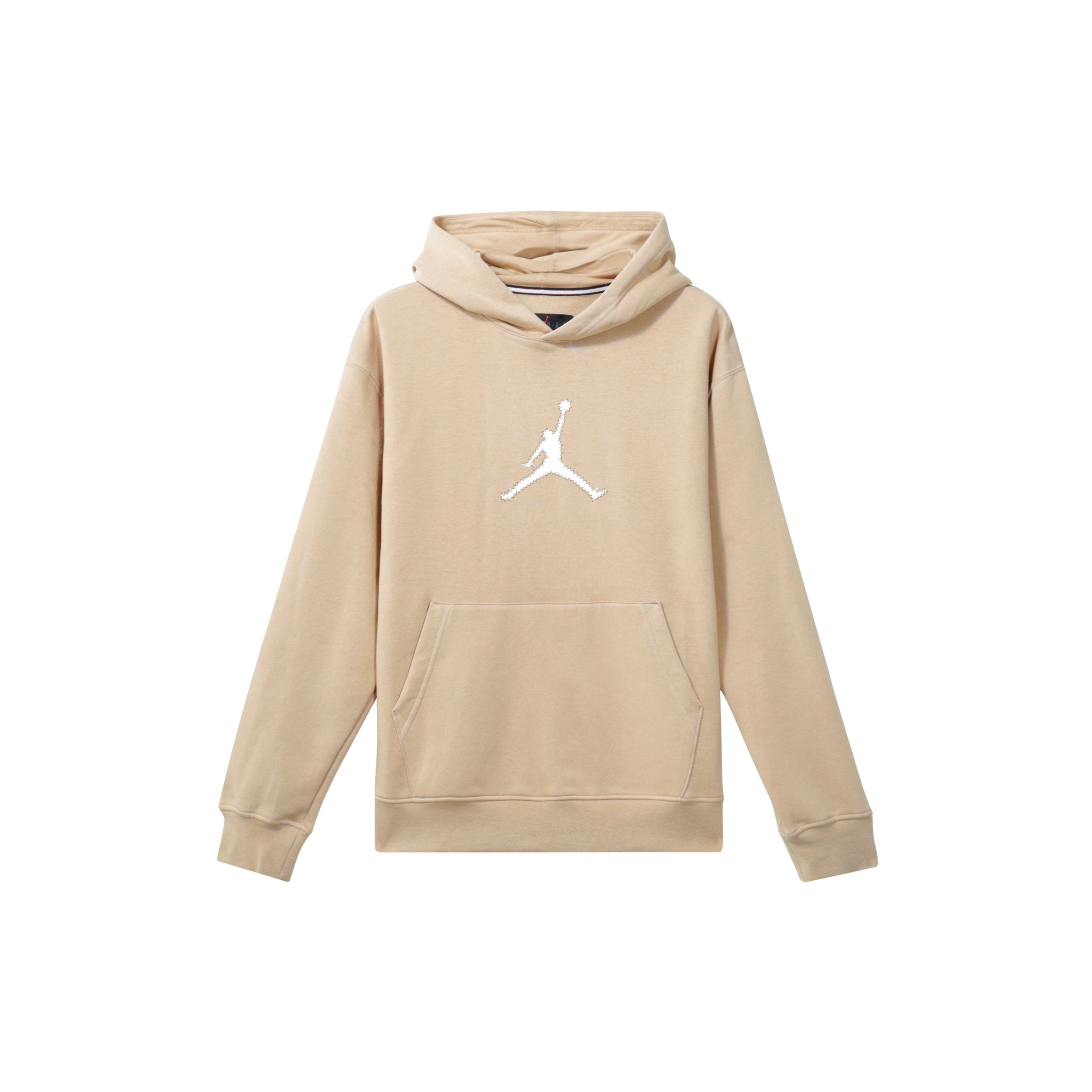 

Jordan Men s Flight Fleece Pullover Hoodie Desert Dust FN6353-244 L