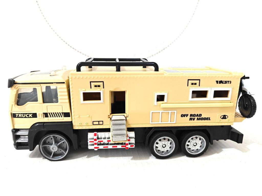 2026 Inertial Off-road Alloy RV Toy Car Model for Kids